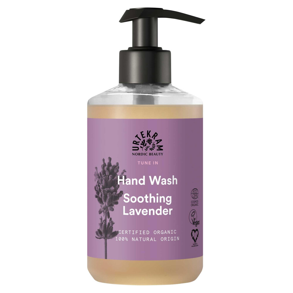 Urtekram Hand Wash - All Skin Types - Soothing Lavender - 300 Ml, Vegan, Organic, Natural Origin - Image 8