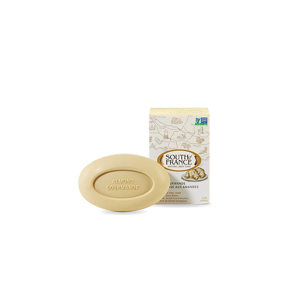 South Of France Bar Soap - Almond Gourmand - 6 Oz - 1 Each