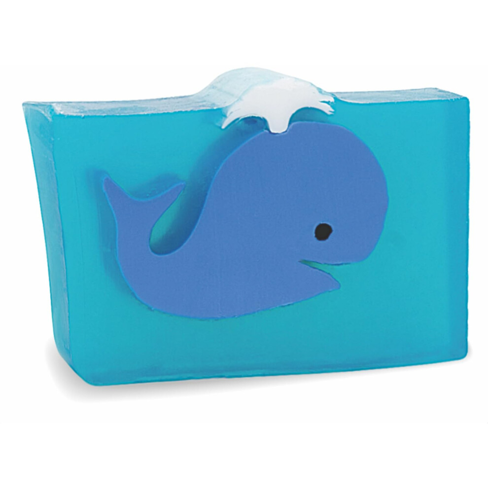 Photos - Facial / Body Cleansing Product Primal Elements SWBW Blue Whale 5.8 oz. Bar Soap in Shrinkwrap