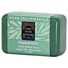 One With Nature Pebermynte D?de Hav Minerals?be 7 Ounce Bar