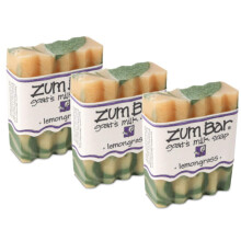 Jabón de leche de cabra Zum Bar - Limón - 85 g (Paquete de 3)