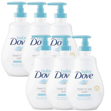 Baby Dove Rich Moisture Head to Toe Wash, 400 ml