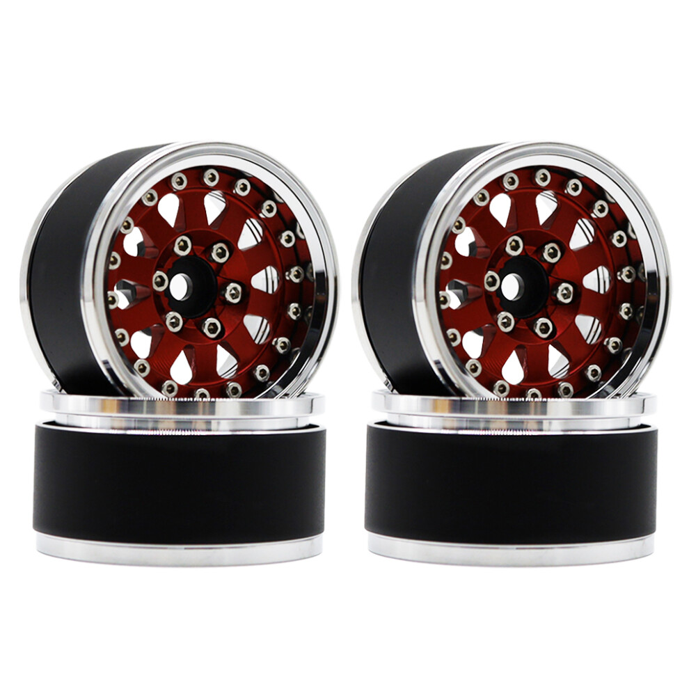 10-Spoke 55.4mm Metal Wheel Rims For 1/10 1.9 Inch D90 Crawler-image-OPC-PMQ9PJQ-NEW