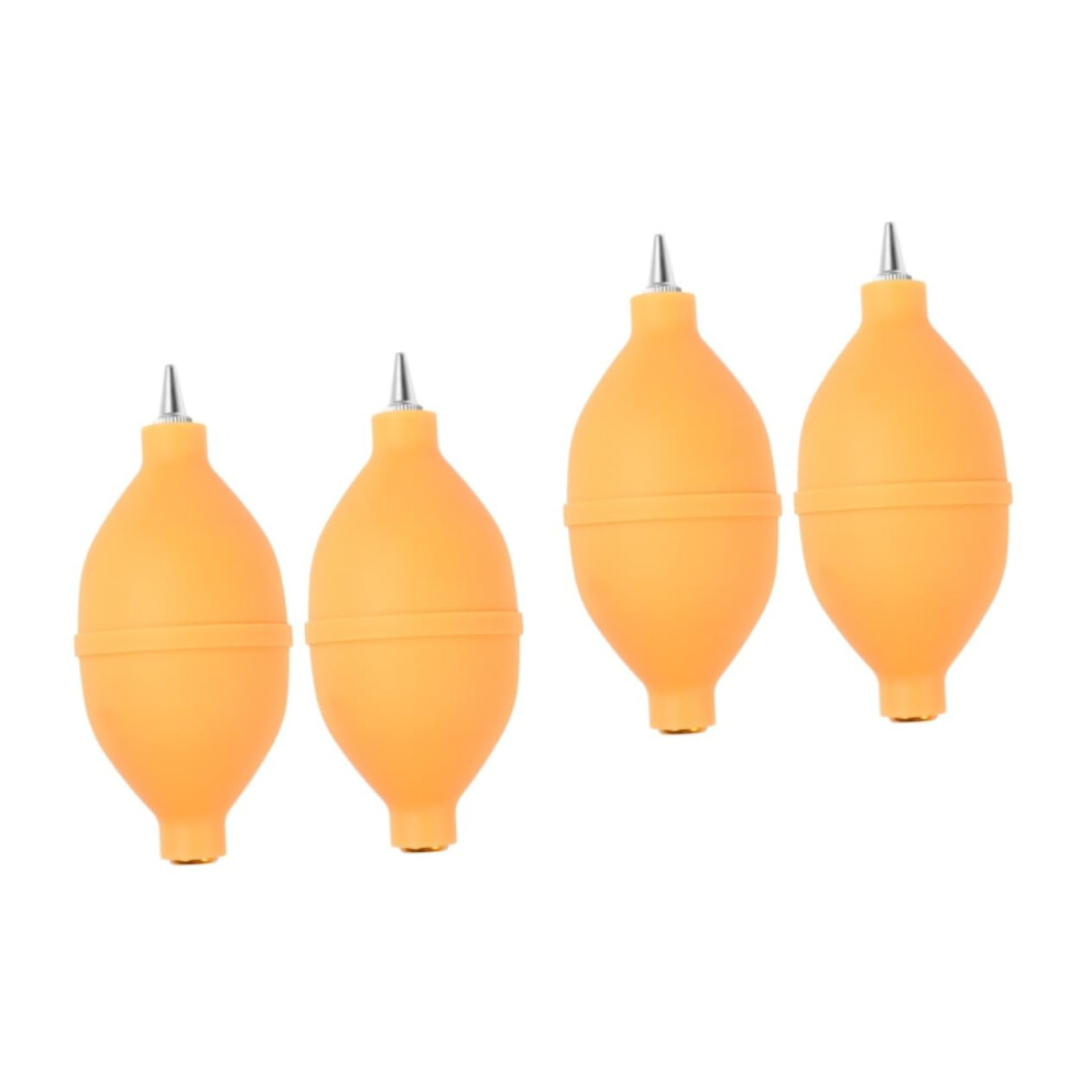 Cleaning Bulb 4-Piece Silicone Squeeze Pump Air Blower For Dust Removal On Pcs, Cameras, Electronics, Succulents Yellow 9354506673819