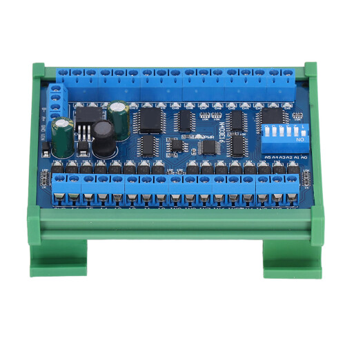 N4D3E16 16 canali RS485 PLC IO Modulo 6.5-30V verde 1