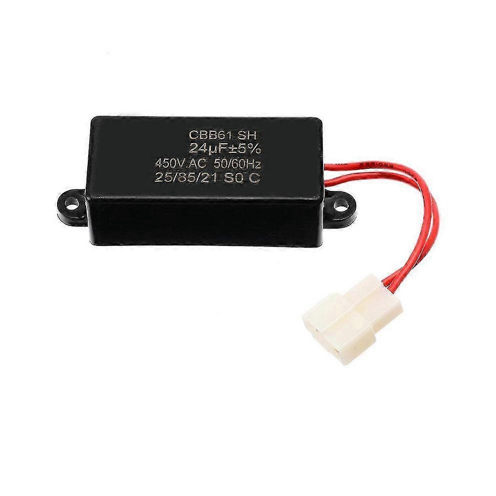 Kikidex (As Show, One Size) New 24Uf Cbb61 Generator Capacitor 450Vac For Brushless Gas & Diesel Generators 84X40x23