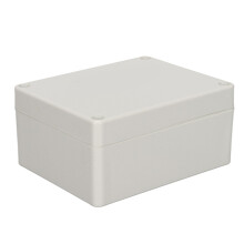 Boîte de jonction en PVC blanche IP65 F3 115x90x55 mm