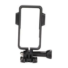 Kunststoffrahmen-Gehäuse für DJI Action 2, Schwarz, 9,8x2,6 cm
