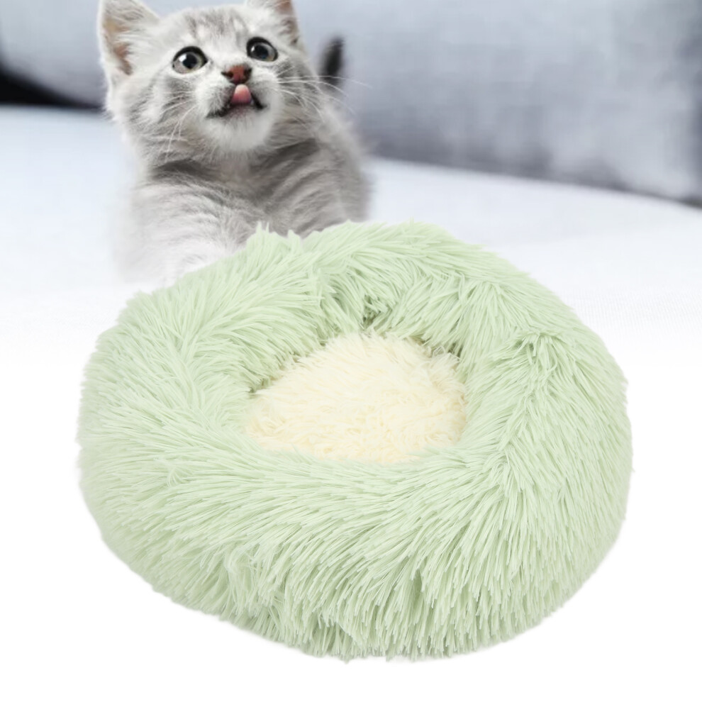 Adjustable Electric Pet Heating Bed Waterproof Plush 50cm for Cats & Dogs-image-OPC-PMQBH8K-NEW