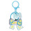 Lightweight Candy Color Bowknot Keychain User Friendly-Yellow 5
