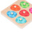 Tablero de dinosaurios de haya - 6 figuras, multicolor 7