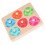 Tablero de dinosaurios de haya - 6 figuras, multicolor 3