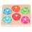 Tablero de dinosaurios de haya - 6 figuras, multicolor 13