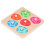 Tablero de dinosaurios de haya - 6 figuras, multicolor 16