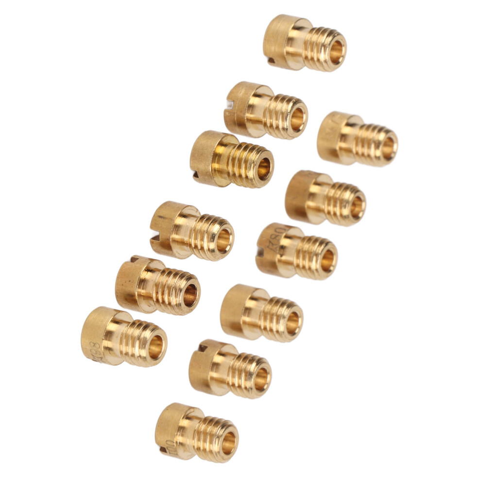 12Pcs Carburetor Main Nozzle Kit For Dellorto Phbg Ad Sh Series 75Â102 4211357765658