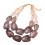 Vacation Style Acrylic Beaded Necklace Double Layer-Black 1