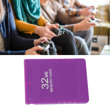 Hochgeschwindigkeits-32MB tragbare Spielespeicherkarte für PlayStation 2 Lila