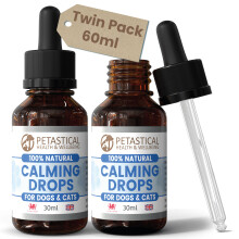 Petastical Dog Calming Drops for Dogs, Cats (60ml)