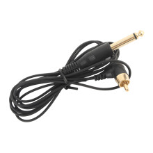 2m RCA Tattoo-Clip-Kabel, Ultra Feine Verbindung, 6,35 mm Stecker
