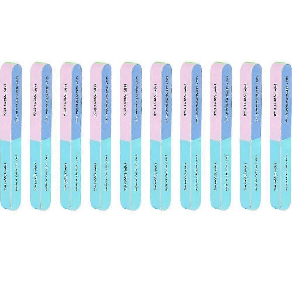 Kikidex (As Show, One Size) Nail Files And Buffers, Professional Manicure Tools Kit. Rectangular Nail Buffer Block Grit Nail File, Way Nail File & Tool
