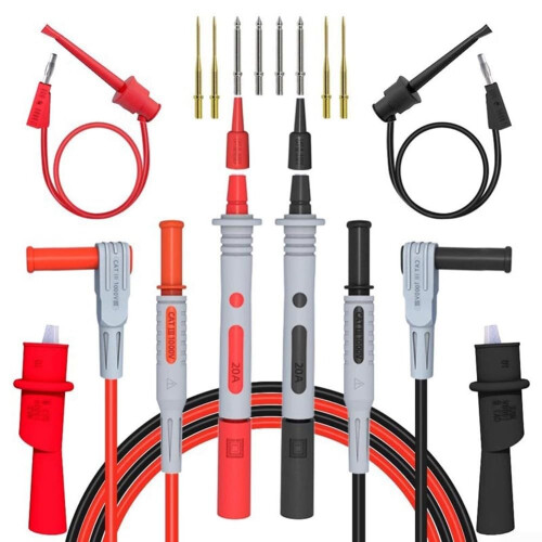 Multimeter Complete Test Kit With Enhanced Measurement Capabilities And Secure Grip Probes And Accessories 1
