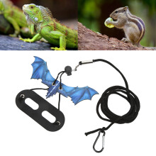 Small Reptiles & Hamsters Soft Adjustable Leash 180cm Blue