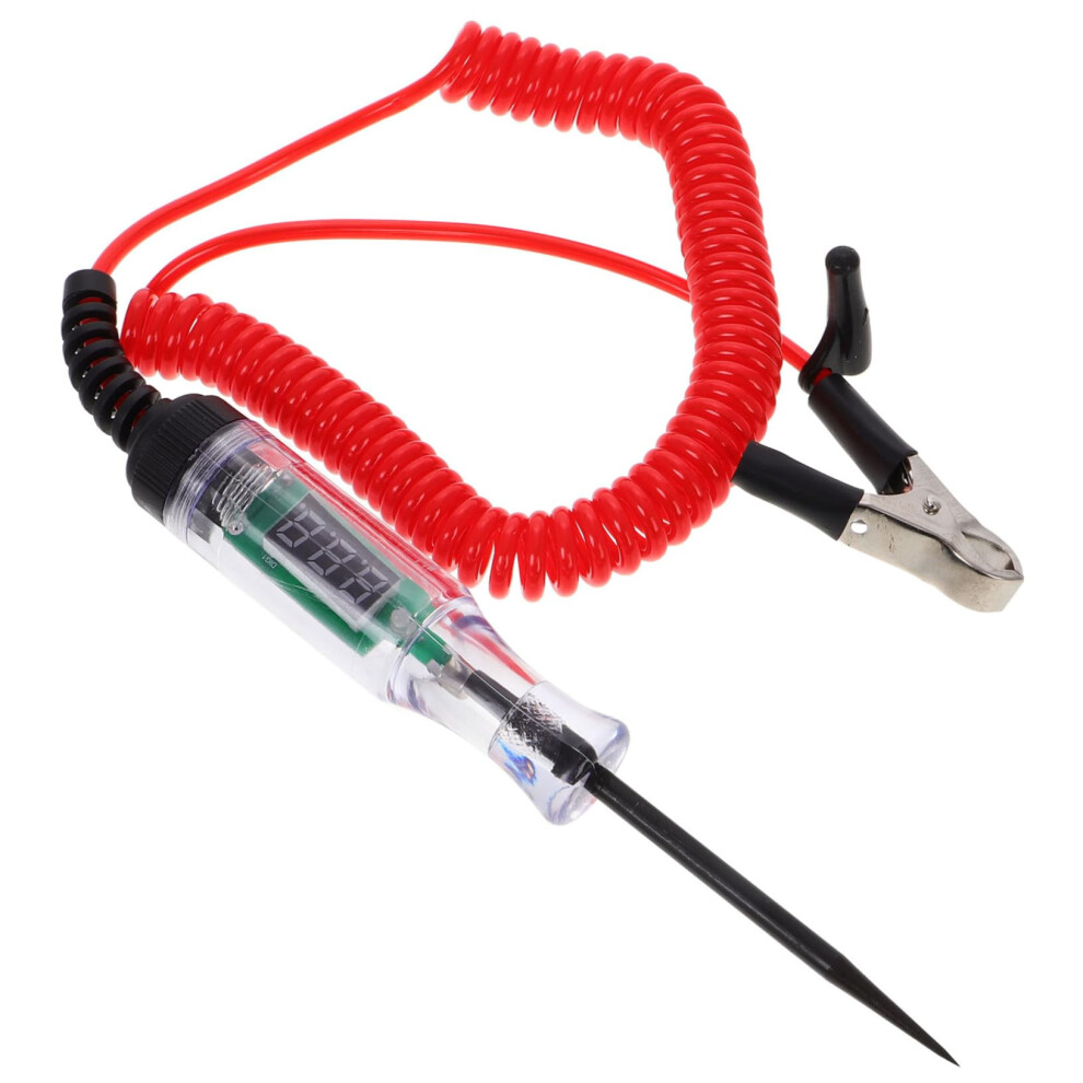Automotive Voltage Tester Pen Led Circuit Tester With Metal Probe For Continuity And Power Testing Wiring Diagnostics 9339159975466