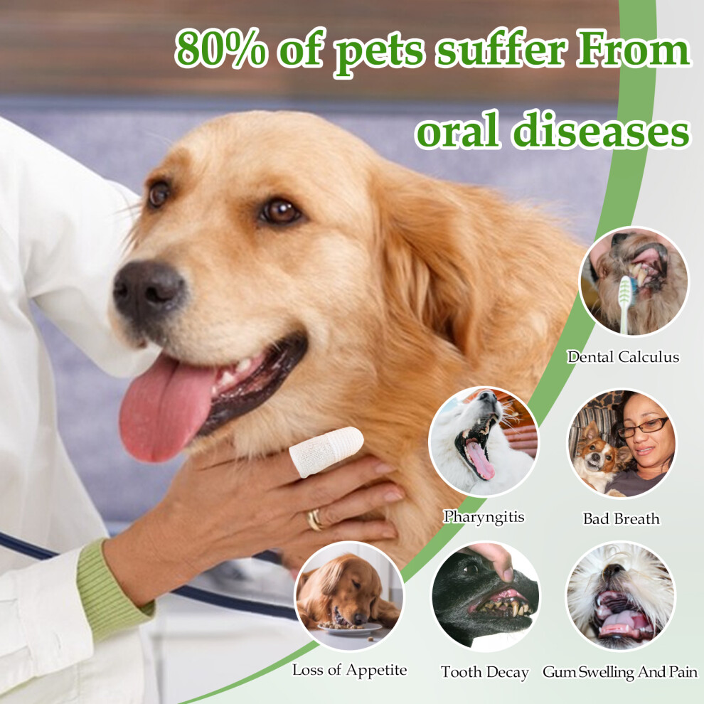 8pcs/set Easy To Clean And High Efficient Cleaning Dog Toothbrushes-image-OPC-PMQBXXF-NEW