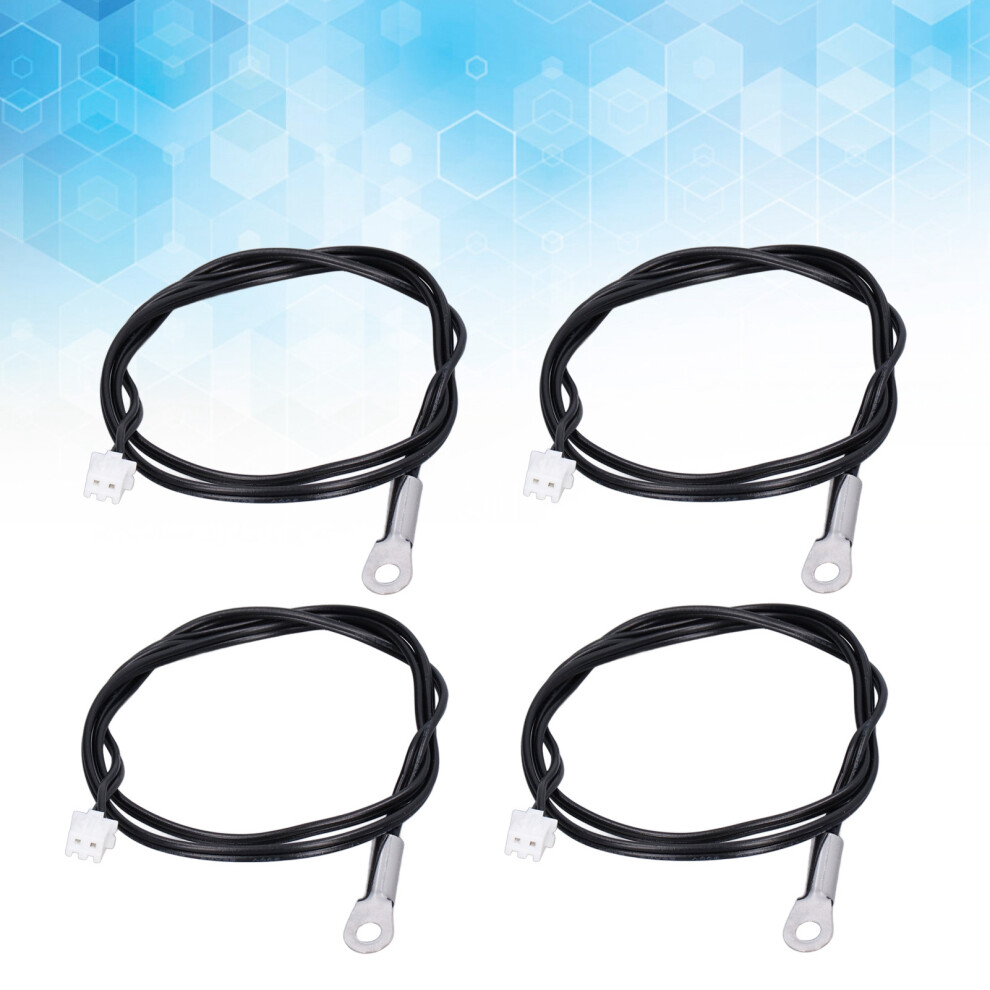 10Pcs Ntc Thermistor Probe 500Mm 10K B3950 Cold Pressed Connector Round Lug 9331357770850