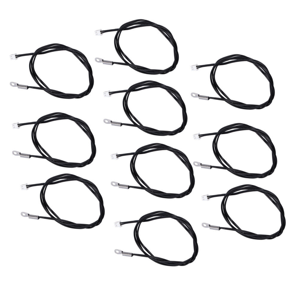 10Pcs Ntc Thermistor Probe 5K B3950 1M Cold Pressed Terminal 7601357770801