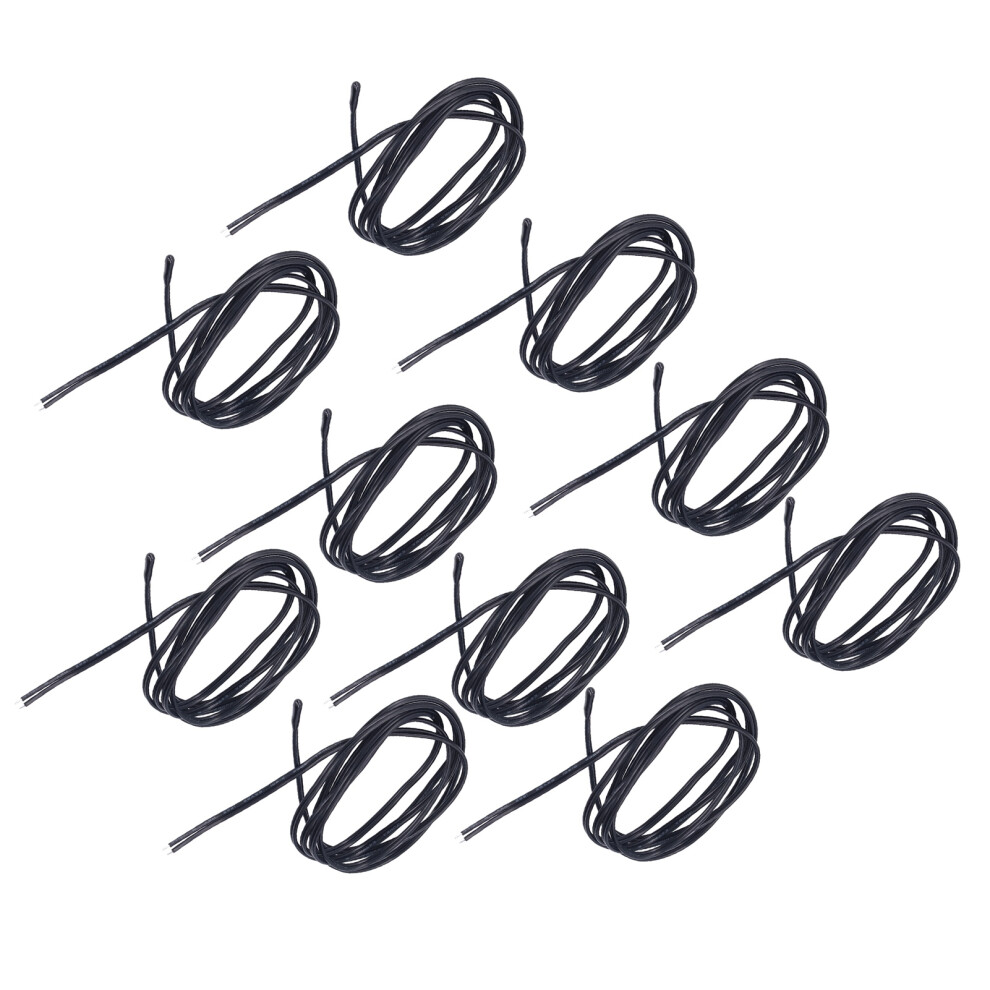 10 pcs NTC Thermistor Sensors PVC Epoxy Probe, 1m, 1K to 100K