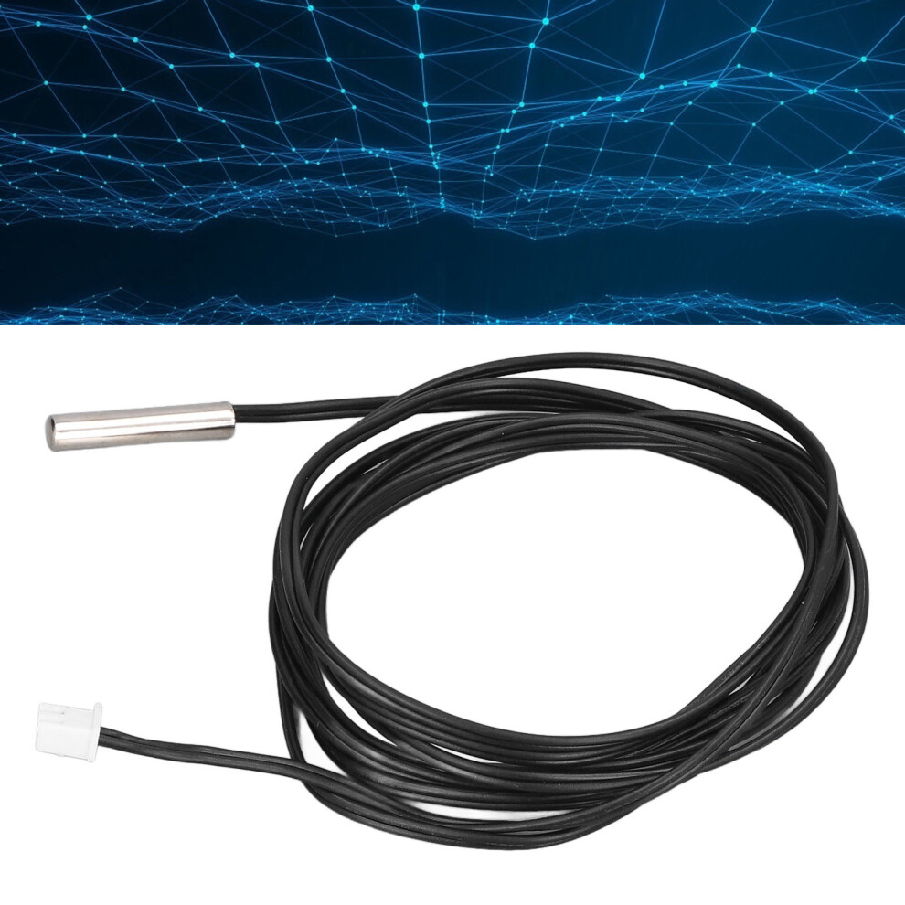 10Pcs Ntc Thermistor Sensor 5K 3950K 2M Cable, 5X25mm Cylindrical 6911357771069