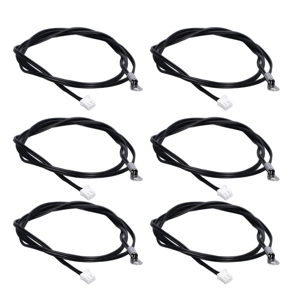 10Pcs 15K B3950 Ntc Thermistor Probe With 1M Cable & Cold Pressed Terminal 7891357771216
