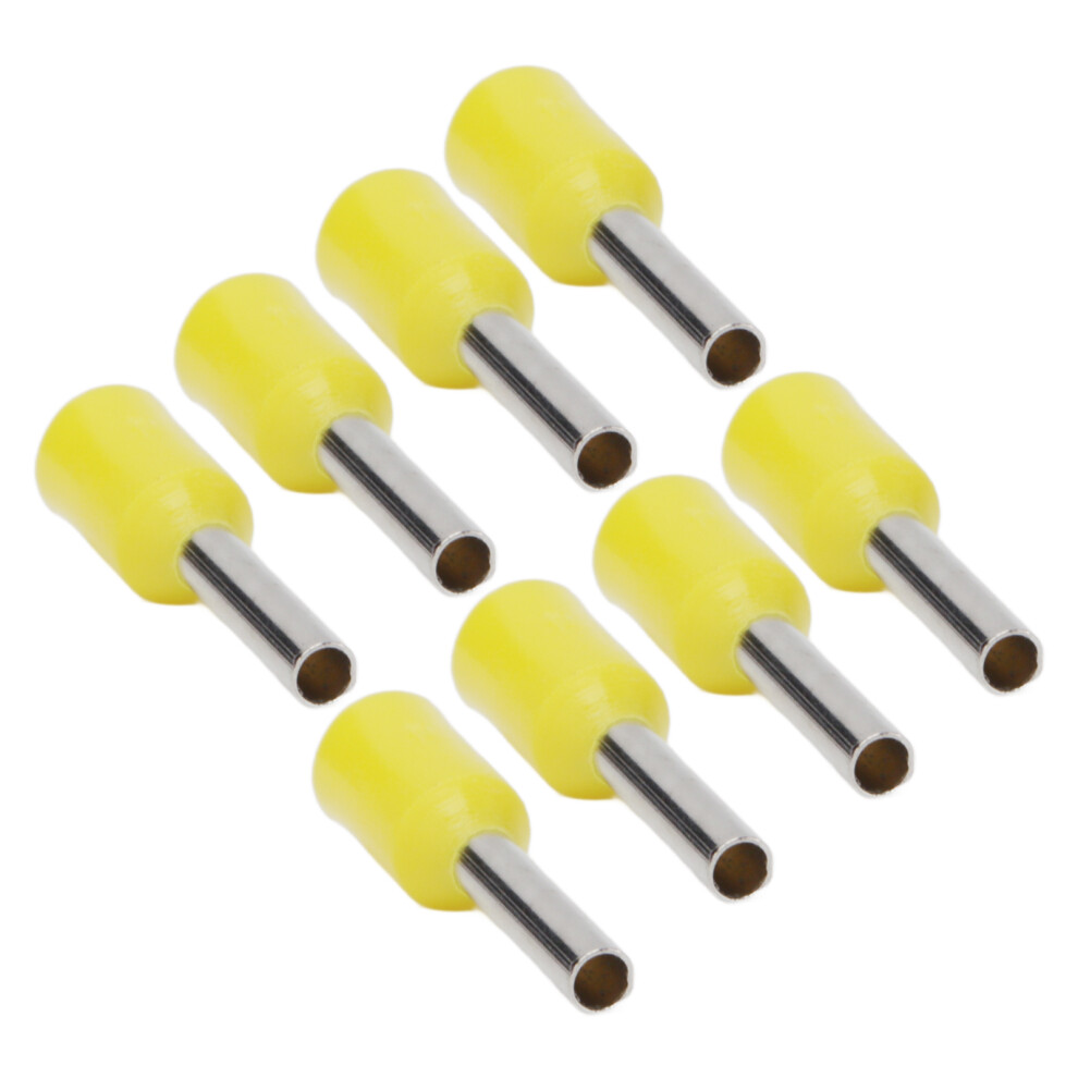 Insulated Copper Ferrules 1000Pcs E1008 Pvc Terminal Connectors For Electronics 3341357771722