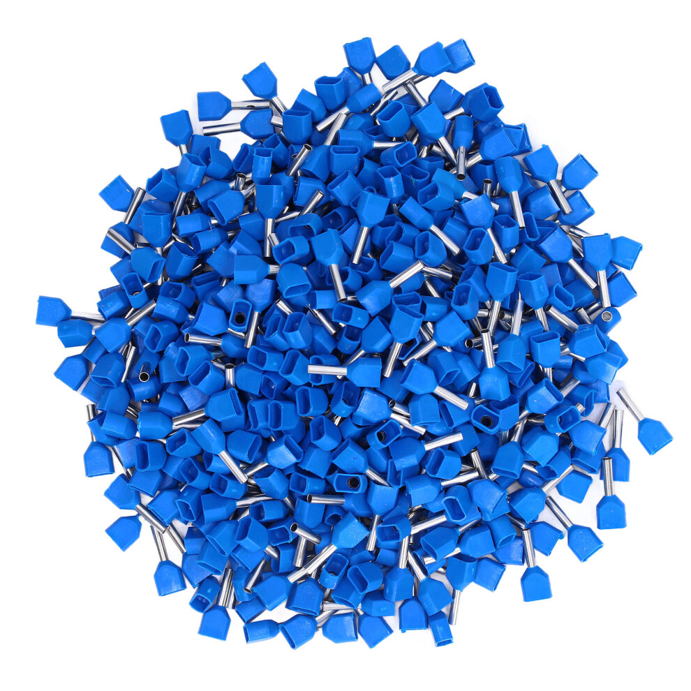 Te7508 1000 Pieces Crimp Wire Terminals Insulated Cord End Connector Kit 7671357771702