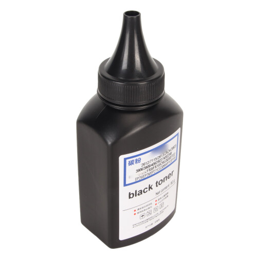 Schwarzer Tonerpulver-Drucker-Flaschentoner für 1