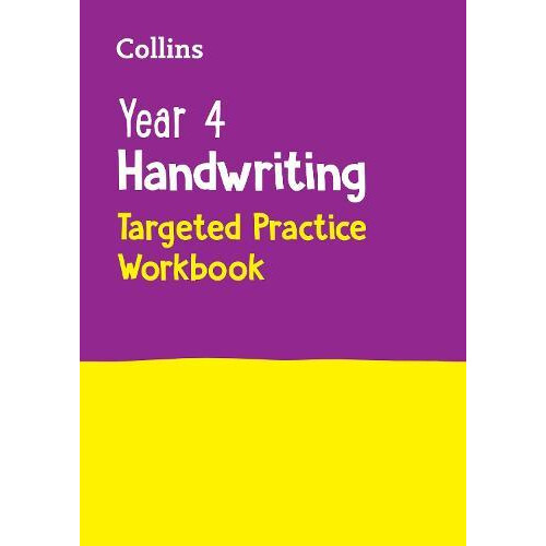 Year 4 Handwriting Targeted Practice Workbook by Collins KS2 Paperback