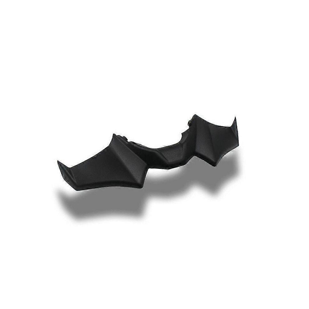 Kikidex (As Show, One Size) Motorcycle Sport Downforce Front Spoilers Aerodynamic Wing Deflector For Sp 2021-2023 Mt07 Black