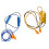 (As show, One size) Ear Plugs Bluetooth Earphone for Work, Noise Suppression, 3