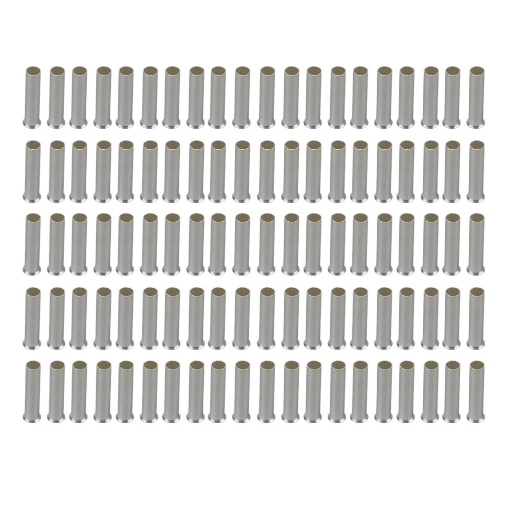 Copper Crimp End Terminal 6Mmâ² Tinned Ferrule 100Pcs For Electrical Wiring 8171357773342