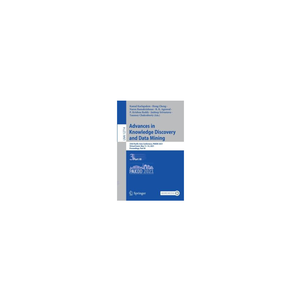 Riachristiecollections Advances In Knowledge Discovery And Data Mining Paperback Book