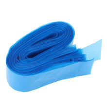 125pcs PE Tattoo Clip Cord Sleeves Waterproof Dustproof 50x800mm