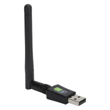 USB Wifi-adapter mottagare antenn Ethernet600Mbps2.4Ghz5Ghz trådlöst nätverkskort svart