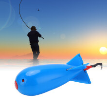 PP Material Bomb Float Feeder - Easy-to-Operate Carp Bait Holder