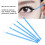 100pcs Disposable Eyeliner & Lip Applicator Brushes, 10cm Soft Flex Sizes 10