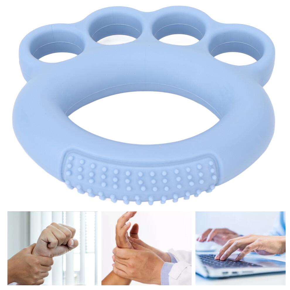 Blue Hand Grip Strengthener 60Lb Finger Exerciser, 9.5Cm