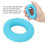 Silicon-Handgriffstärkungsring 2 Stück, Blau 40 lb, 7 cm 8