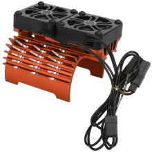 Duale 55/56/58 mm bürstenloser Motor-Kühlerventilator Radiator für 1/5 RC-Auto