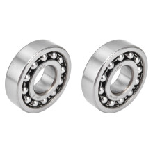 2 pezzi di cuscinetto a sfera argentato 1305 25x62x17 mm