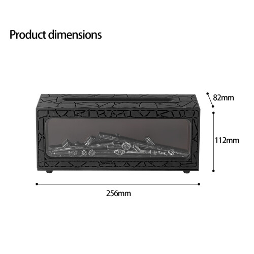 ABS PRESENTATION Essential Oil Humidifier Flame Effect-MUWEN 2